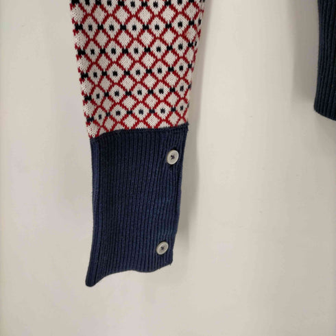 ブルックスブラザーズ BROOKS BROTHERS 総柄コットンカーディガン レディース BB1