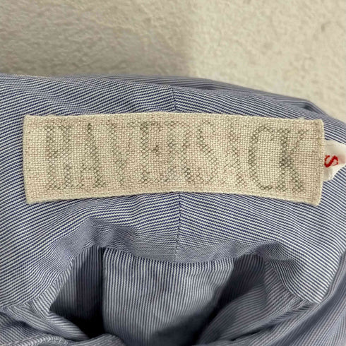 ハバーサック HAVERSACK ラウンドカラーシャンブレーシャツ メンズ JPN:S