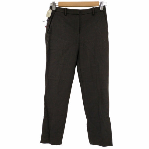 セオリー theory 22AW W SP Saxony Treeca GB センタープレス テーパード クロップドパンツ レディース XX0