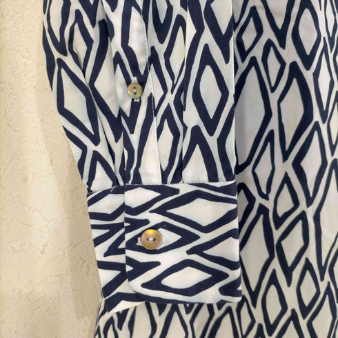 ダイアンフォンファステンバーグ DIANE VON FURSTENBERG シェルボタン プルオーバーワンピース レディース JPN:2
