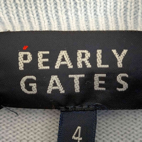 パーリーゲイツ PEARLY GATES ゴルフ ジップアップ ニットジャケット ドライバーズニット メンズ 4