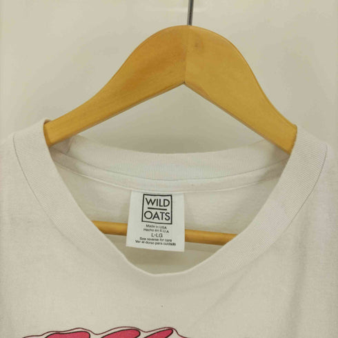 ©︎1993 WILD OATSボディ MADE IN USA 1993年 クルーネックTシャツ メンズ import:L