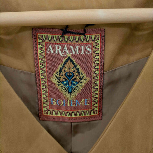 ARAMIS BOHEME ウールニット切替フェイクスエードベスト メンズ