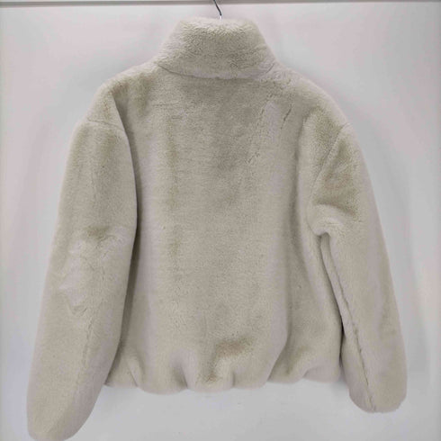 ナイキ NIKE FAUX FUR ジャケット ビッグスウッシュ レディース JPN:M