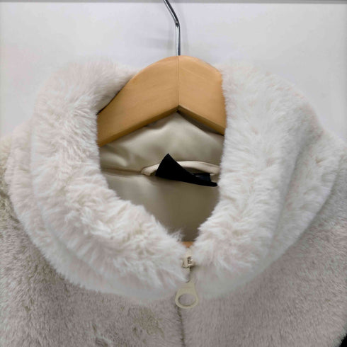 ナイキ NIKE FAUX FUR ジャケット ビッグスウッシュ レディース JPN:M