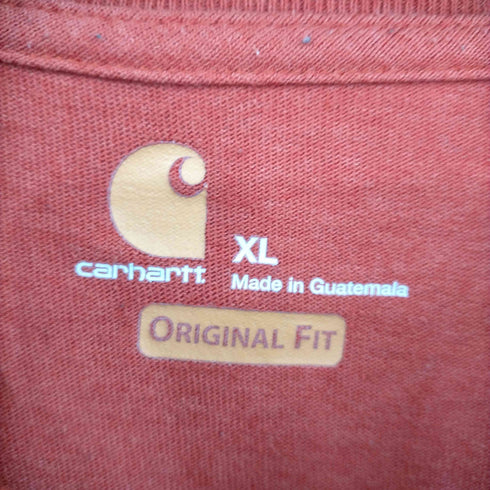 カーハート Carhartt ORIGINAL FIT ヘンリーネック L/Sカットソー メンズ import:XL