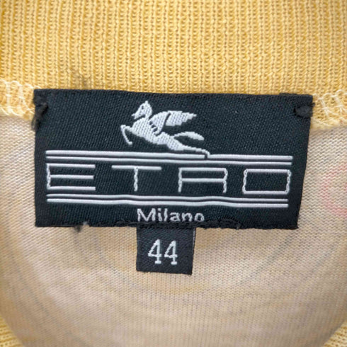 エトロ ミラノ ETRO MILANO ペイズリー柄ポロシャツ レディース EUR:44