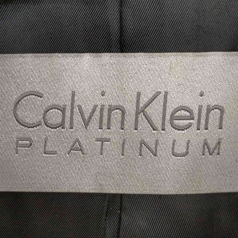 カルバンクライン プラチナ CALVIN KLEIN PLATINUM 比翼仕立て ジップアップジャケット メンズ