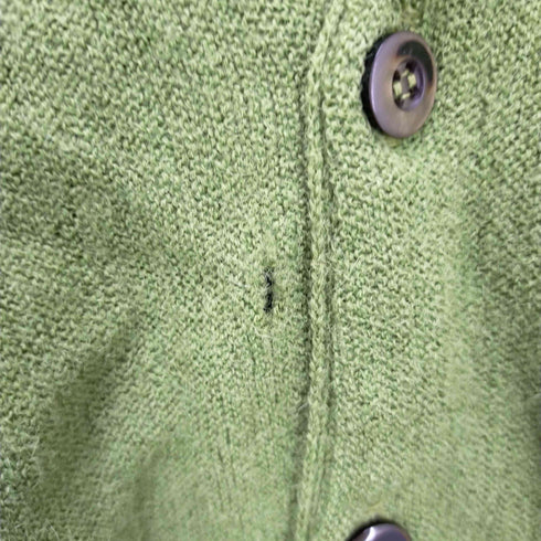 ヴァンヒューゼン VAN HEUSEN USA製 60S アルパカ混 ウール カーディガン メンズ