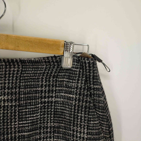 マッシモデュッティ Massimo Dutti ツイードチェックワイドパンツ レディース USA 12