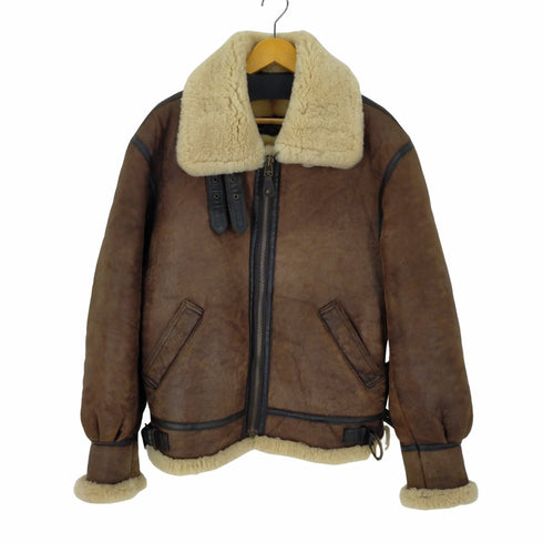 Combat Clothing 90S ムートンジャケット B-3 Us Army Bomber Jacket Sherling Jacket メンズ US:38