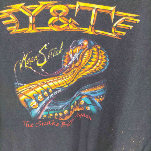 Y&T MEAN STREAK Tシャツ ©2018 メンズ