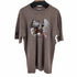 クレイジーシャツ CRAZY SHIRTS USA製 シングルステッチ チョコレートダイ Kliban Cat クルーネックTシャツ メンズ import:L