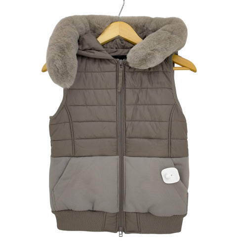 ダブルスタンダードクロージング DOUBLE STANDARD CLOTHING 21AW キャノンループ タフタ 中綿ベスト レディース 36