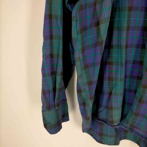 ギャップ Gap 90s old ポルトガル製 ボタンダウンチェックシャツ メンズ JPN:L