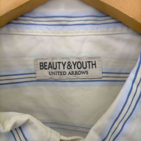 ビューティーアンドユースユナイテッドアローズ BEAUTY & YOUTH UNITED ARROWS フレッシュストライプグランデシャツ メンズ JPN:L
