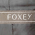 フォクシー FOXEY Popping Frill フレンチスリーブ ひざ丈 フリルワンピース レディース 40