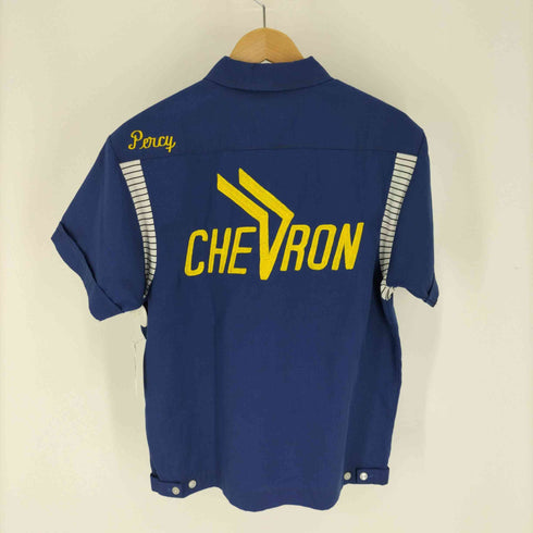 カーディナル Cardinal 60-70S CHEVRON チェーンステッチ ボウリングシャツ メンズ