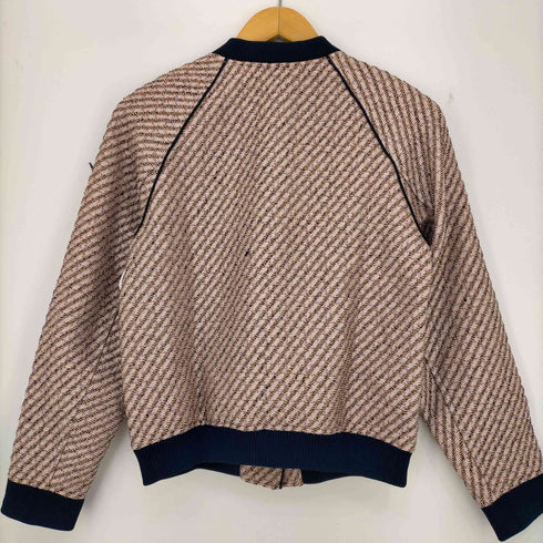 スリーワンフィリップリム 3.1 phillip lim 19SS Blush Tweed スナップボタン ボンバージャケット ブルゾン レディース 2