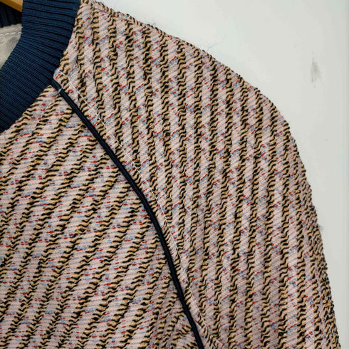 スリーワンフィリップリム 3.1 phillip lim 19SS Blush Tweed スナップボタン ボンバージャケット ブルゾン レディース 2