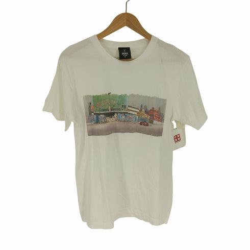 キャラクター セル画 プリント S/S Tシャツ メンズ JPN:M