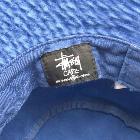 ステューシー Stussy CAPZロゴ刺繍バケットハット メンズ L/XL