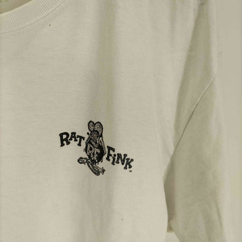 00S キャラクター 両面 プリント S/S Tシャツ メンズ import:L