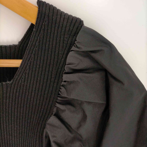 フレイアイディー FRAY I.D 23AW フレアスリーブ コンビプルオーバー レディース ONE SIZE