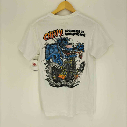 00S キャラクター 両面 プリント S/S Tシャツ メンズ import:S
