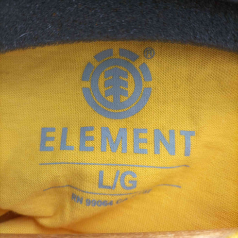 エレメント ELEMENT ロゴプリントクルーネックTシャツ メンズ JPN:L