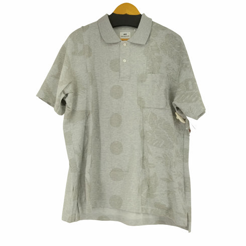 ユニクロ UNIQLO 鹿の子プリントポロシャツ メンズ JPN:XL