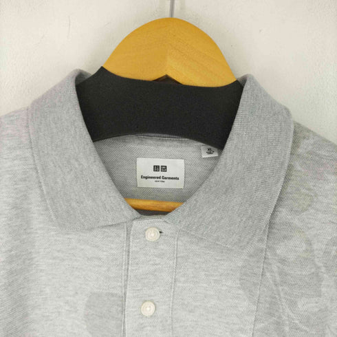 ユニクロ UNIQLO 鹿の子プリントポロシャツ メンズ JPN:XL