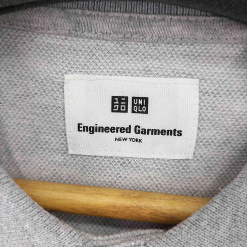 ユニクロ UNIQLO 鹿の子プリントポロシャツ メンズ JPN:XL