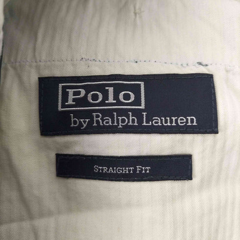 ポロバイラルフローレン Polo by RALPH LAUREN STRAIGHT FIT コットンボタンフライショーツ メンズ 32