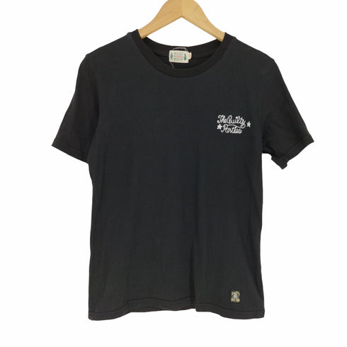 ワコマリア WACKO MARIA RUDEES チェーンステッチ 刺繍 背面 ラスタ プリント S/S Tシャツ メンズ JPN:S