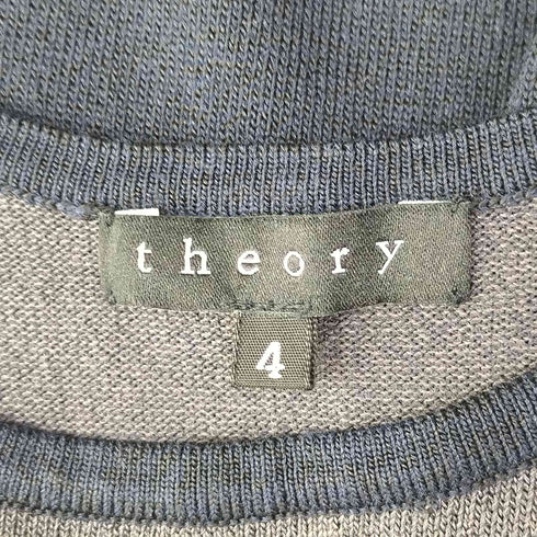 セオリー theory シルク混 ノースリーブ サマーニット ワンピース レディース JPN:4