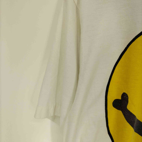ヘッドショット スマイル プリント S/S Tシャツ メンズ import:L