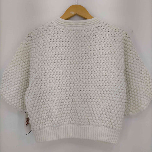 クラネ CLANE 23SS 3D DOT HALF SLEEVE KNIT CARDIGAN ポップコーンニットカーディガン レディース 1