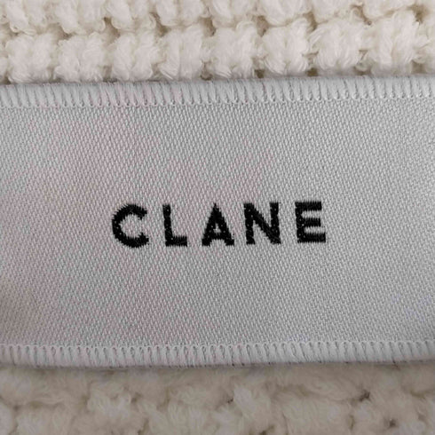 クラネ CLANE 23SS 3D DOT HALF SLEEVE KNIT CARDIGAN ポップコーンニットカーディガン レディース 1