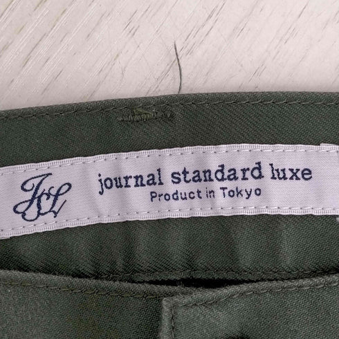 ジャーナルスタンダードラックス JOURNAL STANDARD LUXE 21AW ミリタリーサージ ベイカーパンツ レディース