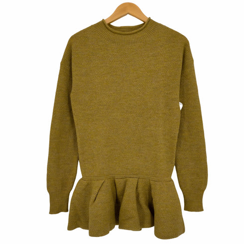 エリン ELIN 19AW ペプラムニット 長袖 チュニックワンピース レディース 00