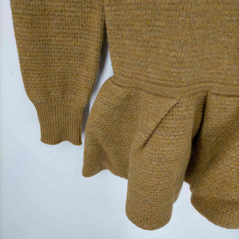 エリン ELIN 19AW ペプラムニット 長袖 チュニックワンピース レディース 00
