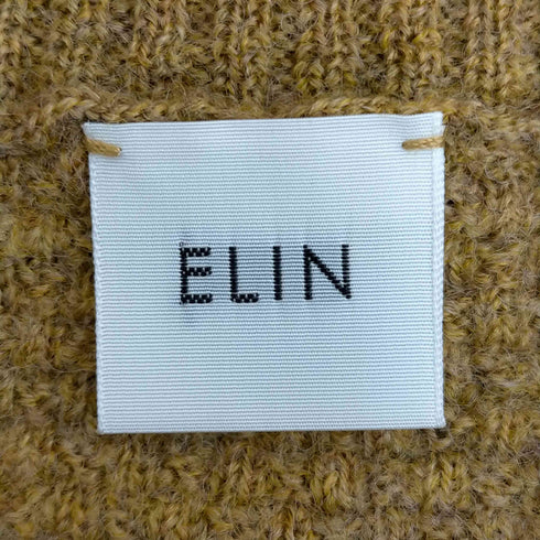 エリン ELIN 19AW ペプラムニット 長袖 チュニックワンピース レディース 00