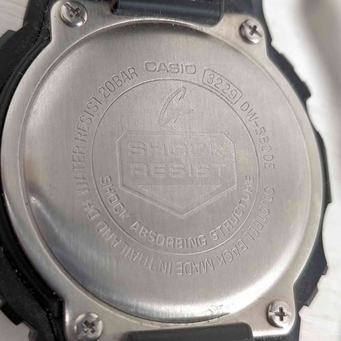 ジーショック G-SHOCK DW-5600E-1 メンズ ONE SIZE