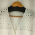 ザラ ZARA SHORT DRESS WITH CUTWORK EMBROIDERY レディース S