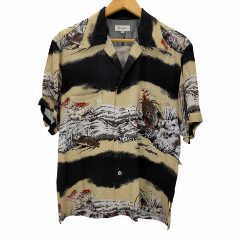 オアグローリー OR GLORY S/S レーヨン開襟アロハシャツ 和柄 メンズ JPN:M