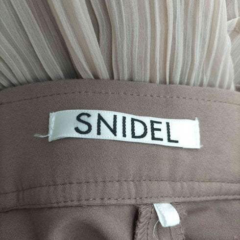 スナイデル snidel プリーツラップスカショーパン レディース 0