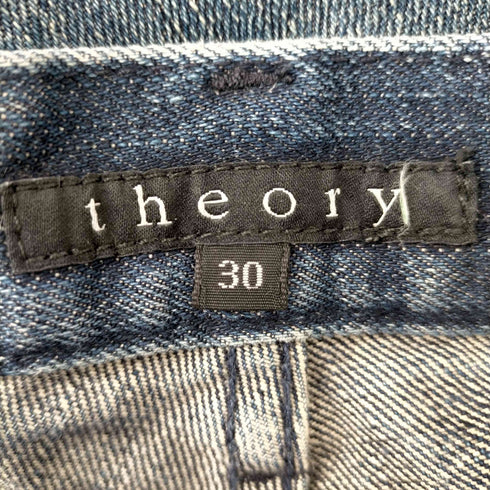 セオリー theory ダメージワイドデニム レディース 30