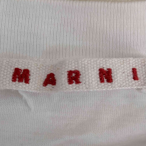マルニ MARNI ロゴプリント クルーネックTシャツ レディース 14