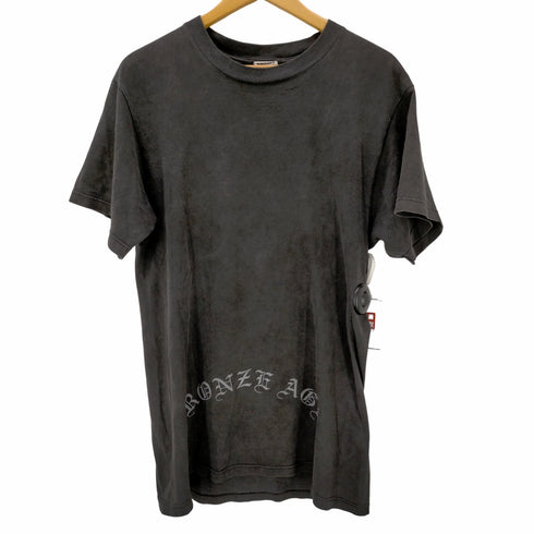 ブロンズ エイジ BRONZE AGE 90S USA製 OLD サークルフィッシュ バックプリント 半袖Tシャツ メンズ import:M